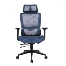 IRIS Helix ergonómikus szövet-hálós irodai forgószék kék forgószék