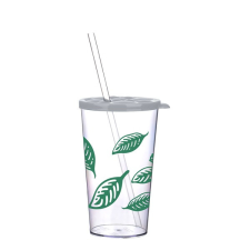  IRIS LIMESHAKE BUBBLE pohár tetővel, szívószállal 700ml AP-9449 konyhai eszköz