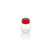 IRIS Tomato üveg fűszertartó 210ml piros színű HN-1208 papírárú, csomagoló és tárolóeszköz