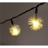 IRIS Zúzmara alakú 3cm/5m/IPX3 szabványos/meleg fehér/20db LED-es/napelemes fénydekoráció  (315-01) (315-01)