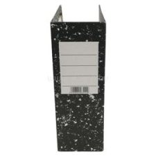 IRISOffice D merevfalú 9cm karton fekete mákos mintás iratpapucs (IRISOFFICE_530324000) irattartó