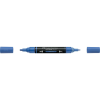 irka Akril marker kétvégű MULTIMARK 140 Faber-Castell világoskék