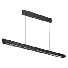  Irodai függeszthető LED lámpatest (36W) fekete - változtatható színhőmérséklet - Samsung chip világítás