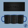  Iron Maiden Black logo bögre (Kék)