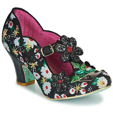 Irregular Choice Félcipők Happy Houseplant Fekete 37