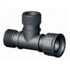 IRRITEC Hollanderes szelepkötő T idom  1" KKH öntözéstechnikai alkatrész