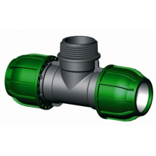 IRRITEC KPE T idom külső menettel 32x3/4x32 öntözéstechnikai alkatrész