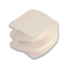 iskola Fehér csavart jegyzettömb 8,5x8,5x6cm jegyzettömb