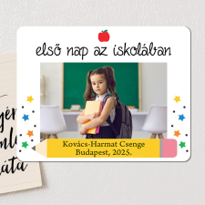  Iskolai fényképes hűtőmágnes hűtőmágnes