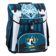 Iskolatáska ARS UNA kompakt easy ergonómikus mágneszáras NightWolf iskolatáska