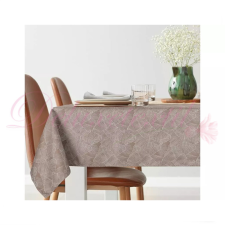  Isla banánlevél mintás jacquard asztalterítő Sötét bézs 140x180 cm HS440382 lakástextília