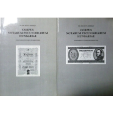 ismeretlen Corpus Notarum Pecuniarium Hungariae - Magyar Egyetemes Pénzjegytár I-II. antikvárium - használt könyv