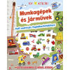 ismeretlen - Így készül! Munkagépek és járművek. Pufi matricás foglalkoztatókönyv