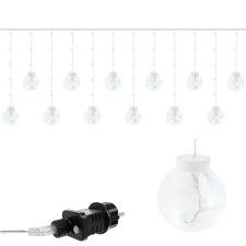ISO 11347 gömbök, 108 LED, 3,6 W, hideg fehér karácsonyfa izzósor