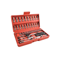 ISO 46 részes racsnis szerszámkészlet Króm-vanádium szerszámkészlet