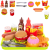 ISO Plastic Fast food set for children (18959)