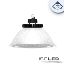ISOLED LED csarnoklámpa FL, 120 W, PC búrával, IP65, hideg fehér, 70°, 1-10 V dimmelheto világítás