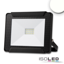 ISOLED LED fényveto 10 W, semleges fehér, fekete, IP65 kültéri világítás