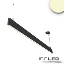 ISOLED LED függesztett lámpa lineáris fel/le 1200, 40 W, fekete, meleg fehér világítás
