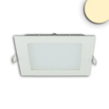 ISOLED LED panel, 9W, szögletes, káprázás mentes, fehér, természetesfehér, dimmelhető világítás