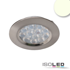 ISOLED MiniAMP LED bútor szpot, ezüst, 4W, 60 °, 12V DC, meleg fehér 3000K, dimmelheto világítás