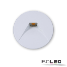 ISOLED Sys-Wall68 lámpához fedél, alumínium, kerek 2, fehér kültéri világítás