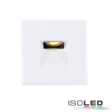ISOLED Sys-Wall68 lámpához fedél, alumínium, szögletes 3, fehér kültéri világítás