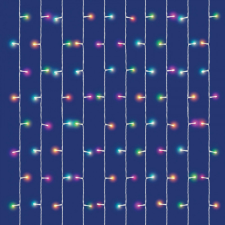 iSparkle RGB LED Fényfüggöny karácsonyfa izzósor