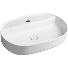 Isvea Infinity mosdótál 60x40 cm ovális fehér 10NF65060 fürdőkellék