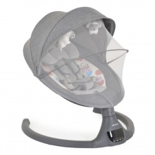 Iswing elektromos hinta, 9 kg, 5seb., szúnyoghálóval S.SZÜRKE babahinta