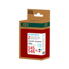 Isy Canon Pg-545Xl + Cl-546Xl utángyártott tintapatron csomag (Ici2545Dpxl) nyomtatópatron & toner