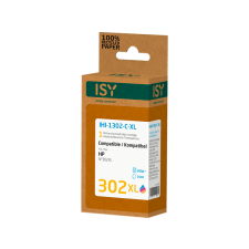 Isy HP No. 302Xl utángyártott tintapatron, színes (Ihi1302Cxl) nyomtatópatron & toner