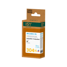 Isy HP No. 304Xl - utángyártott tintapatron, színes (Ihi1304Cxl) nyomtatópatron & toner