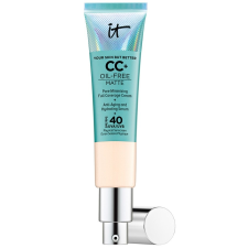IT Cosmetics CC+ Oil-Free Matte Krém SPF 40 Fényvédővel-zsíros Bőrre Fair (W) CC 32 ml smink alapozó