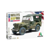 Italeri 1/24 Willys Jeep MB 1941-2021 80. évfordulós katonai terepjáró modell