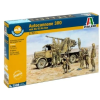 Italeri : Autocannon 3RO with 90/53 AA katonai jármű és löveg makett, 1:72
