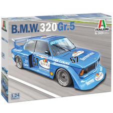 Italeri BMW 320 Gr. 5 versenyautó műanyag modell (1:24) (3626S) autópálya és játékautó