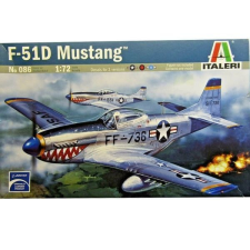 Italeri : F-51D Mustang repülőgép makett, 1:72 makett
