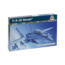 Italeri F/A-18 Hornet harcászati vadászbombázó repülőgép műanyag modell (1:72) makett