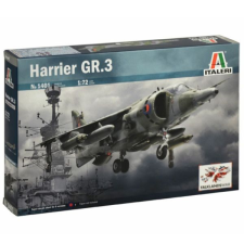 Italeri : Harrier GR. 3 Falkland repülőgép makett, 1:72 makett