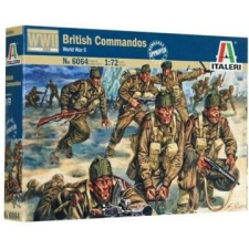 Italeri : ii. világháborús brit kommandósok, 1:72 makett