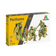 Italeri II. világháborús partizán katonák műanyag modell (1:35) makett