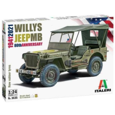Italeri : Jeep Willys MB terepjáró makett, 1:24 makett