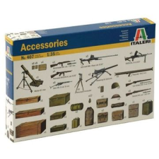 Italeri : Katonai kiegészítő szett, 1:35 (0407s) (0407s) makett