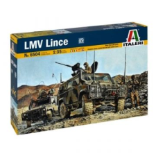 Italeri : LMV Lince 4WD taktikai jármű makett, 1:35 (6504s) (6504s) makett