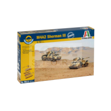 Italeri M4A2 SHERMAN III 1:72 harcjármű makett 7511IT makett