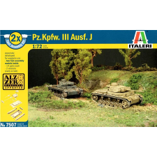 Italeri Pz.Kpfw.III Ausf.J tank műanyag modell (1:72) makett