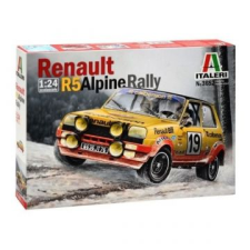 Italeri : Renault R5 Alpine rali versenyautó makett, 1:24 (3652s) (3652s) makett