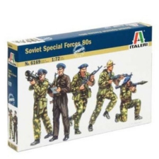 Italeri : Szovjet Speciális Erők katonái a '80 évekből, 1:72 makett