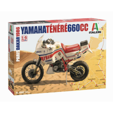 Italeri : Yamaha Tenere 660 cc 1986 motorkerékpár makett, 1:9 makett